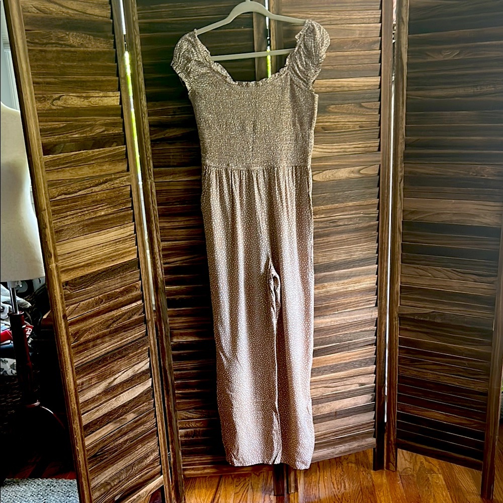 Light Patterned Jumpsuit